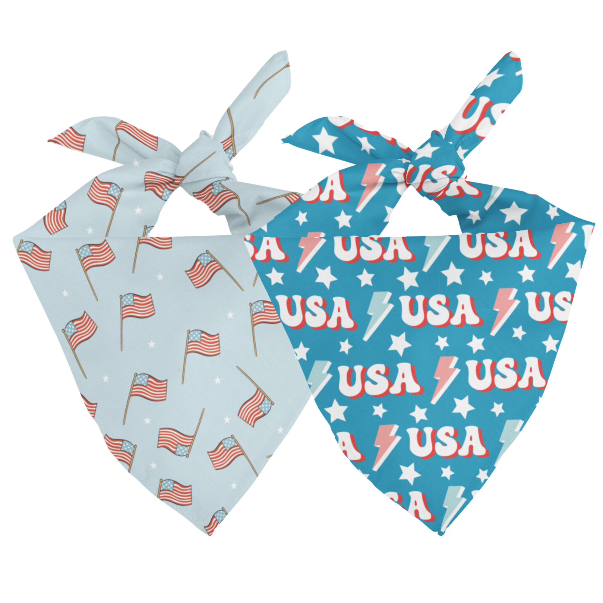 Award Winning Double Sided Tie & Snap Dog Bandanas | Dog Bandana Co.