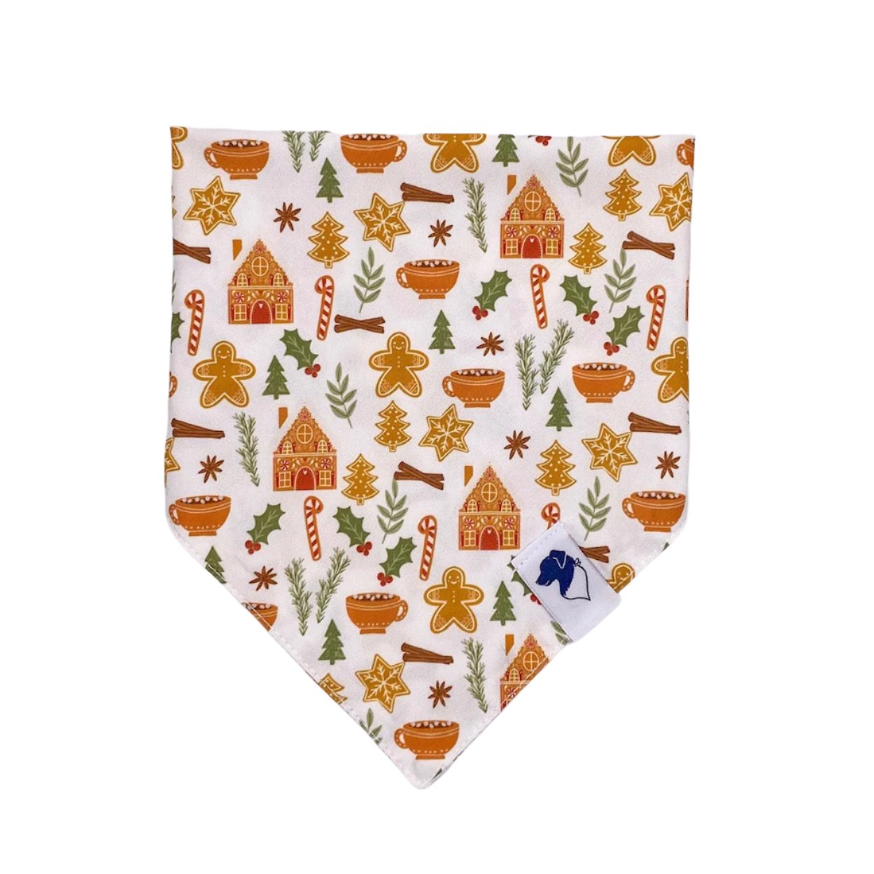 Gingerbread Dog Bandana