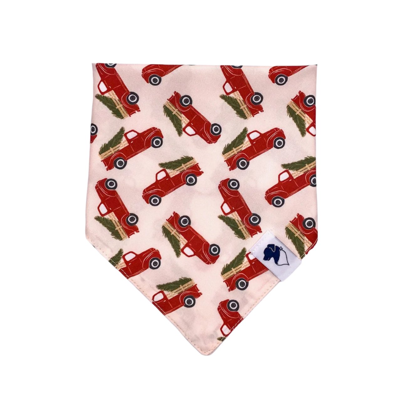 Classic Holiday Truck Dog Bandana