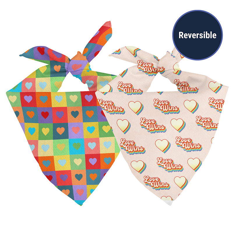 Love Wins Dog Bandana