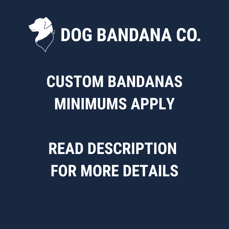 Custom Dog Bandanas