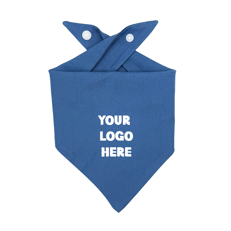 Customizable Denim Dog Bandana