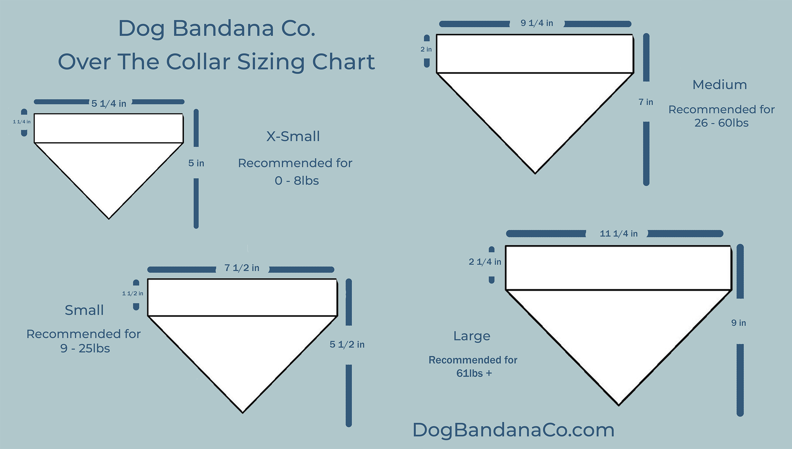 Over the collar bandana deals
