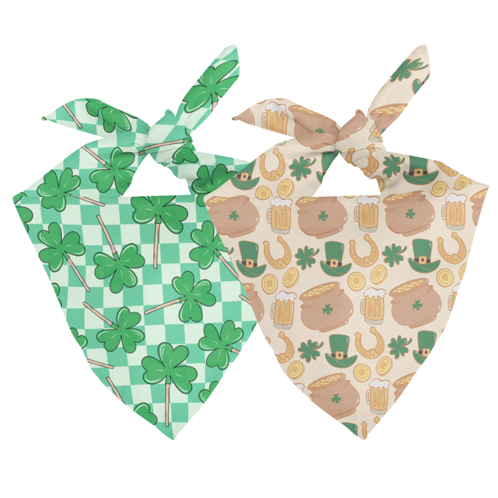 St. Patrick's Day Dog Bandana