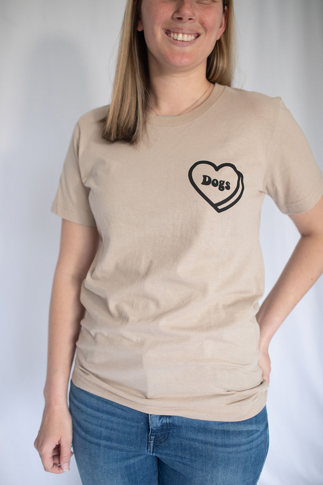 Dog Candy Heart T-Shirt